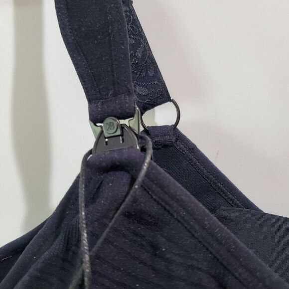 NEW Kindred Bravely Sublime Hands Free Pumping Bra Medium Super Busty Black - Picture 2 of 8